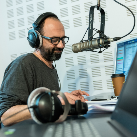 Ο δημοσιογράφος Νίκος Ζαχαριάδης