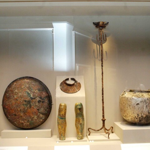  Αρχαιολογικός χώρο στις Αίγες