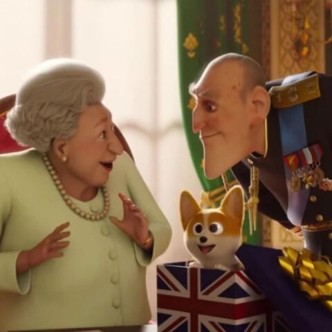 Το animation clip με τον Πρίγκιπα Φίλιππο και την βασίλισσα Ελισάβετ