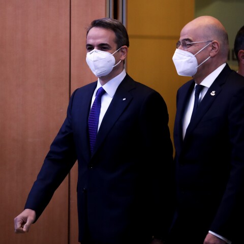 Κυριάκος Μητσοτάκης - Νίκος Δένδιας 