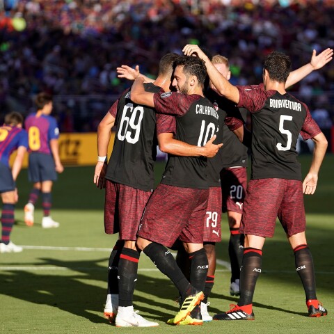 Aγώνας Μπαρτσελόνα- Μίλαν