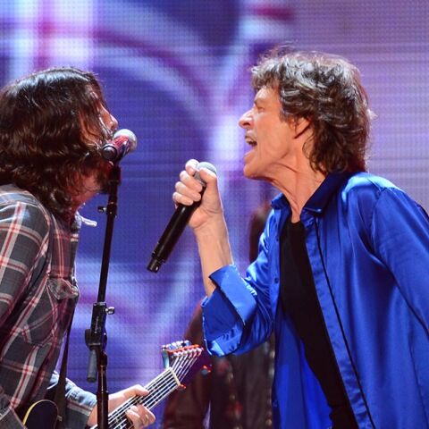 Dave Grohl, Mick Jagger