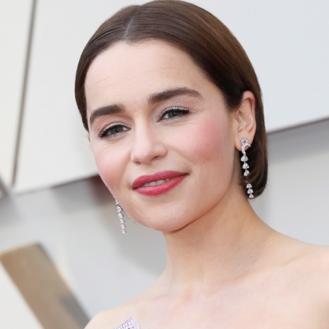 Η Εμίλια Κλαρκ το 2019 στην 91η τελετή απονομής των Όσκαρ