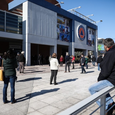 Εμβολιαστικό κέντρο «Προμηθέας» στο Μαρούσι