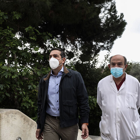 Αλέξης Τσίπρας, πρόεδρος ΣΥΡΙΖΑ