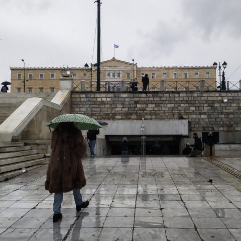 Βροχή στην Αθήνα