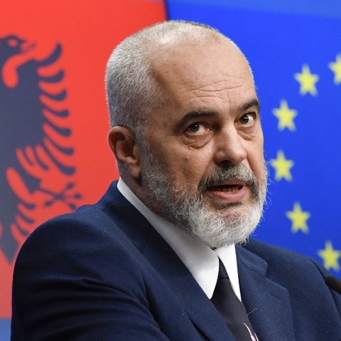Ο πρωθυπουργός της Αλβανίας, Έντι Ράμα