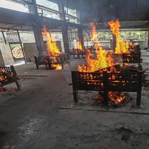 Αποτεφρωτήριο στη Βομβάη