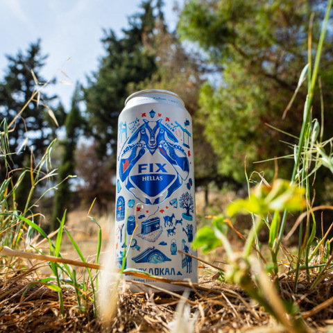 Μπύρα Fix κουτάκι, κατσίκι