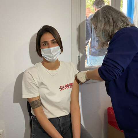 Εμβολιασμός έναντι του κορωνοϊού σε νησί 