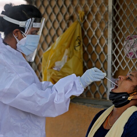 Rapid test στην Ινδία 