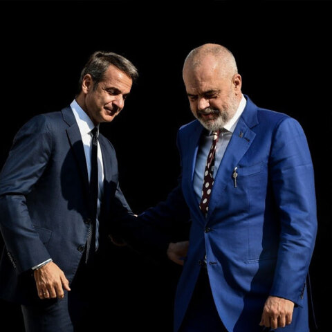 Κυριάκος Μητσοτάκης και Έντι Ράμα