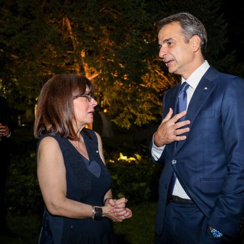 Αικατερίνη Σακελλαροπούλου, Κυριάκος Μητσοτάκης