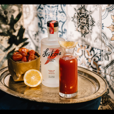 Serkova Crystal Pure, Bloody Mary ή Crystal Martini; 