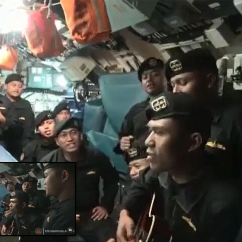 Το πλήρωμα του μοιραίου υποβρυχίου στην Ινδονησία τραγουδά «αντίο» λίγες εβδομάδες πριν από τη ναυτική τραγωδία