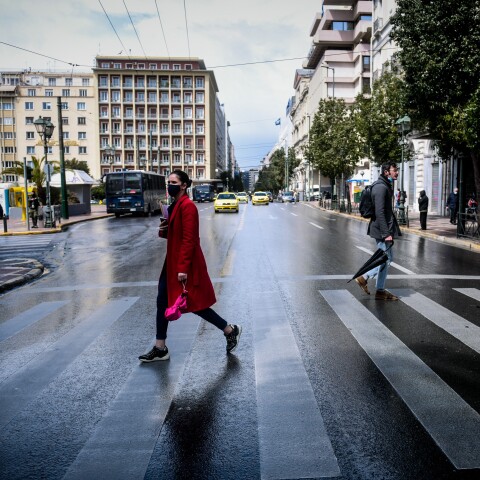 Στιγμιότυπο στην Αττική