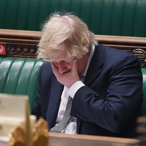 O Βρετανός πρωθυπουργός, Μπόρις Τζόνσον