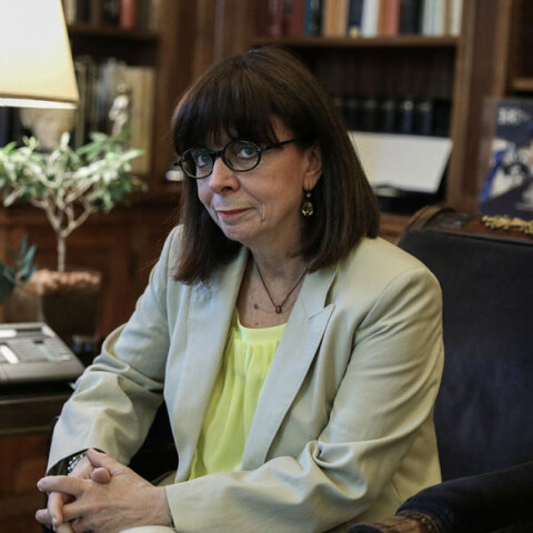 Κατερίνα Σακελλαροπούλου - Την Κυριακή του Πάσχα θα βρίσκεται στον Άι Στράτη