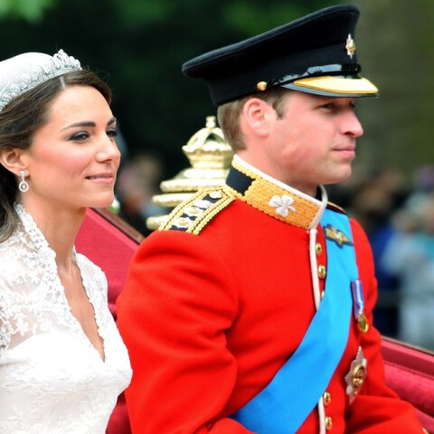 Ο πρίγκιπας Ουίλιαμ και η Κέιτ Μίντλετον στον γάμο τους