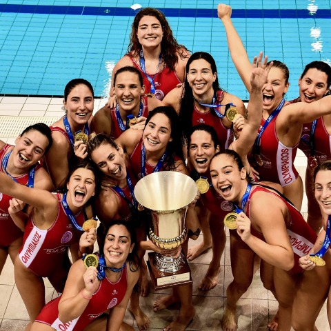 Πρωταθλητής Ευρώπης ο Ολυμπιακός στο πόλο γυναικών 