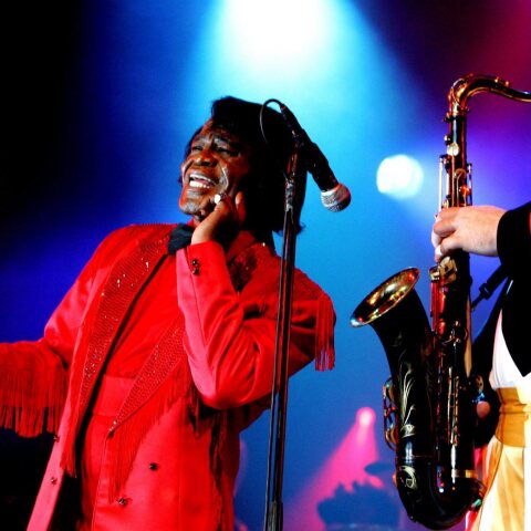 Ο James Brown στη σκηνή του North Sea Jazz Festival, Χάγη, Ιούλιος 2004