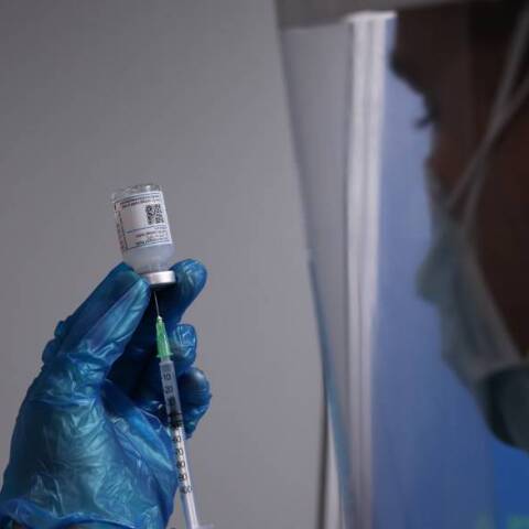 Εμβολιασμοί στο MEGA εμβολιαστικό κέντρο "ΠΡΟΜΗΘΕΑΣ" στο Μαρούσι