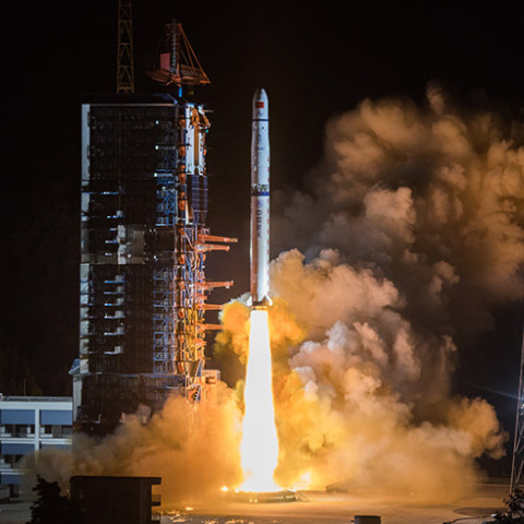 Εκτόξευση κινεζικού διαστημικού πυραύλου 