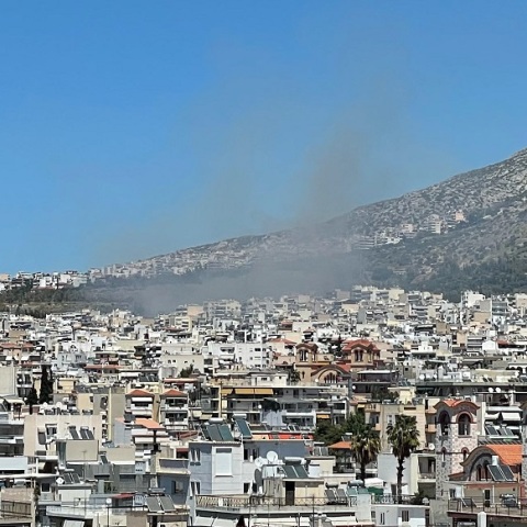 Πυρκαγιά σε υπαίθριο χώρο στην Αργυρούπολη