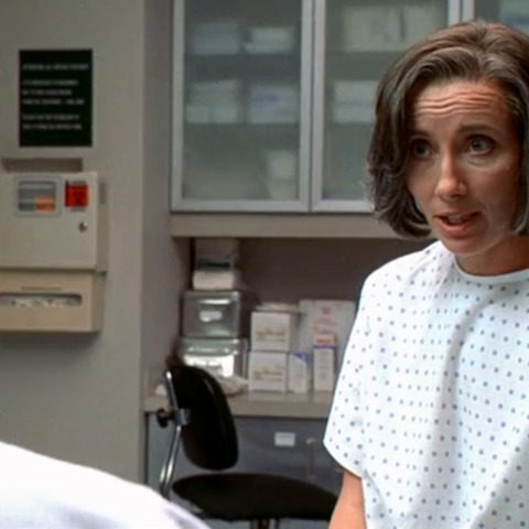 Η ηθοποιός Έμα Τόμσον στην ταινία Wit του Μάικ Νίκολς