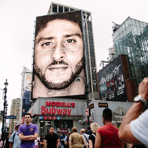 Διαφήμιση της Nike με τον Colin Kaepernick
