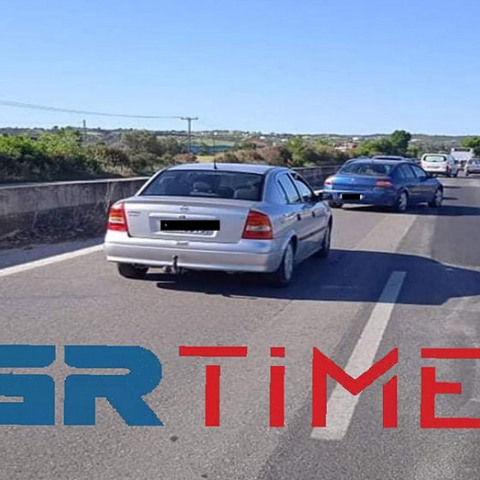 Μποτιλιάρισμα χιλιομέτρων στoν δρόμο για τη Χαλκιδική