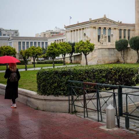  Bροχή στην Αττική