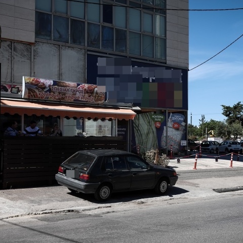 Δολοφονία στη Μεταμόρφωση - Το σημείο όπου δέχθηκε τα πυρά ο 58χρονος