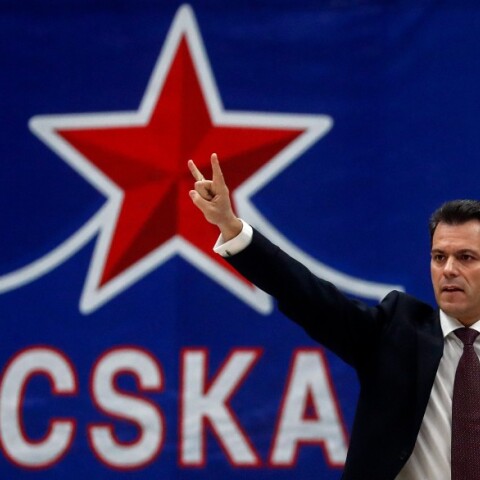 Ο προπονητής της ΤΣΣΚΑ Μόσχας, Δημήτρης Ιτούδης