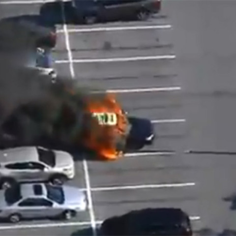 Μέριλαντ - Αυτοκίνητο - φωτιά 