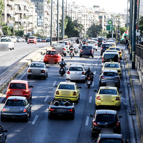 Μποτιλιάρισμα στην Κηφισίας (ΦΩΤΟ ΑΡΧΕΙΟΥ)