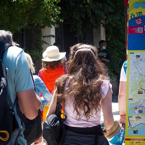 Τουρίστες στην Αθήνα