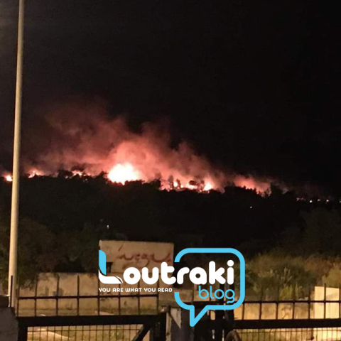 Φωτιά στο Σχινό Κορινθίας