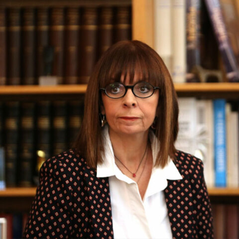 Κατερίνα Σακελλαροπούλου, Πρόεδρος της Δημοκρατίας - Έστειλε μήνυμα για τη Γενοκτονία των Ποντίων