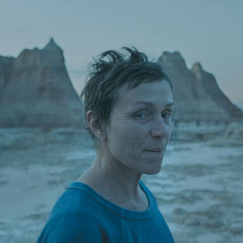 Η ηθοποιός Φράνσις ΜακΝτόρμαντ στην ταινία Nomadland