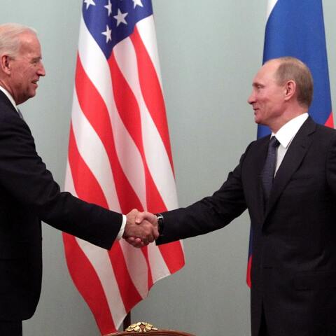 Τζο Μπάιντεν και Βλαντιμίρ Πούτιν