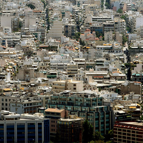 Η ΠΟΛΗ ΤΗΣ ΑΘΗΝΑΣ ΑΠΟ ΨΗΛΑ 
