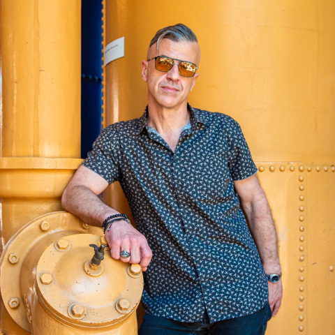 Ο Δημήτρης Παπανδρέου, καλλιτεχνικός διευθυντής του Gimme Shelter Film Festival