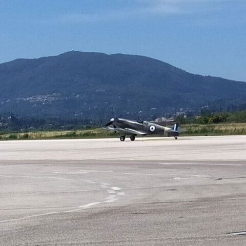 Το Spitfire, το θρυλικό καταδιωκτικό του Β' Παγκοσμίου Πολέμου, επέστρεψε στην Ελλάδα