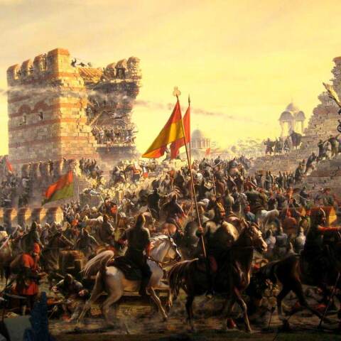 Πίνακας για την Άλωση της Κωνσταντινούπολης