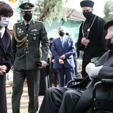 Κατερίνα Σακελλαροπούλου και Ισαάκ Μιζάν