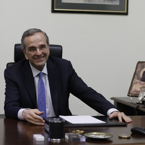 Ο πρώην πρωθυπουργός, Αντώνης Σαμαράς