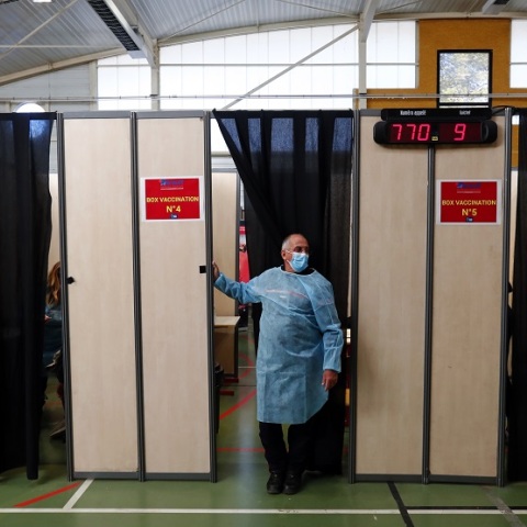 Εμβολιασμοί κατά του κορωνοϊού στη Γαλλία