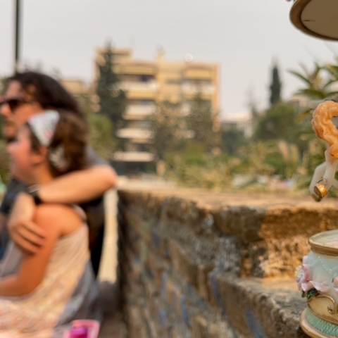 Ο Στάθης Δρογώσης και η κόρη του, Ανδριάνα Δρογώση