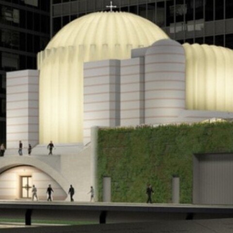 Ο Ι.Ν του Άη-Νικόλα στην Νέα Υόρκη εξωτερικά©ΑΠΕ-ΜΠΕ